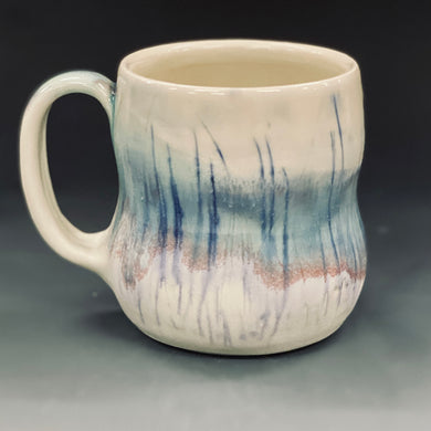 Snowy Field Curvy Mug Liz Proffetty Ceramics Item#MG2