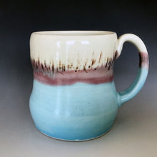 12 oz Sea and Sky Curvy Mug Liz Proffetty Ceramics Item#M11