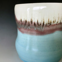 12 oz Sea and Sky Curvy Mug Liz Proffetty Ceramics Item#M11