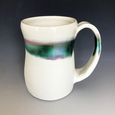 12 oz Snowy Field Curvy Mug Liz Proffetty Ceramics Item#M5