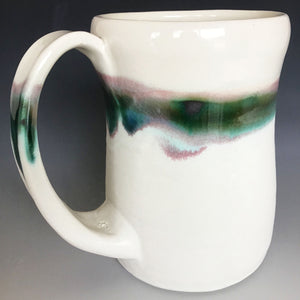 12 oz Snowy Field Curvy Mug Liz Proffetty Ceramics Item#M5