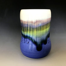12 oz Mountain and Lakeshore Curvy Mug Liz Proffetty Ceramics Item#M7